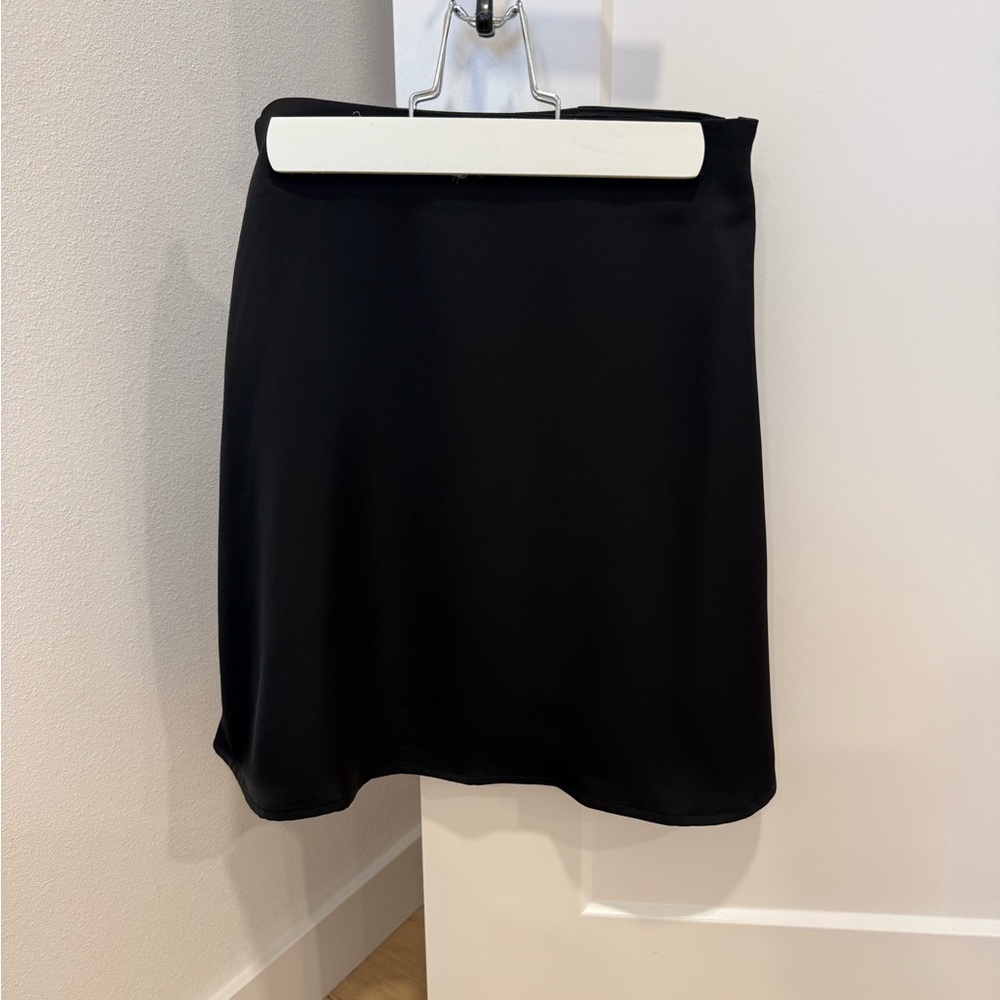 Reformation mini silk/ satin skirt